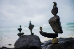 Closeup Photography of Stacked Stones